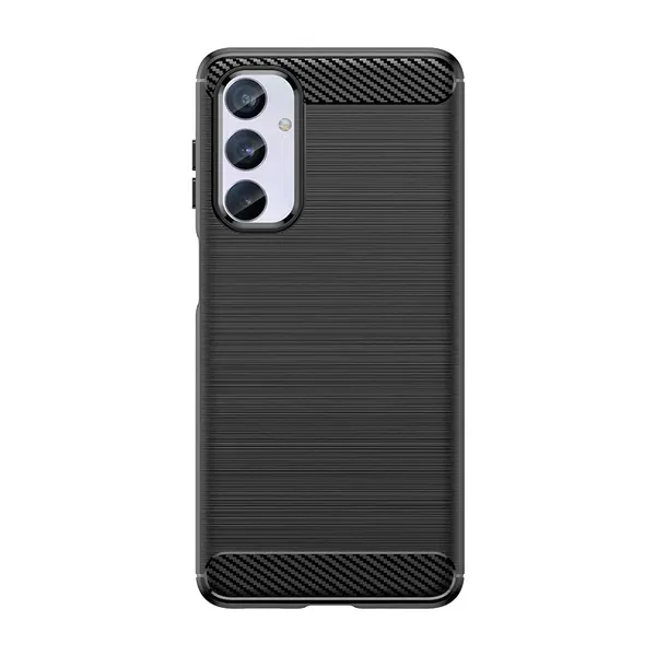 Elastyczne etui wzór karbon do Samsung Galaxy M54 Carbon Case - czarne