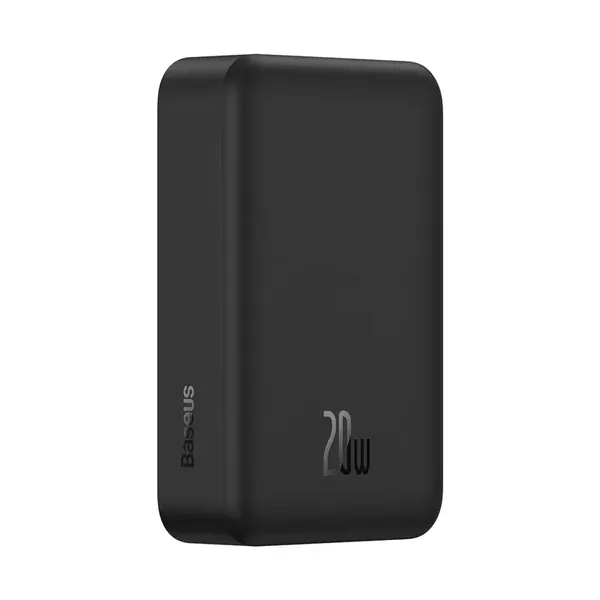 Powerbank Baseus Magnetic Mini 20000 mAh 20W - czarny + kabel USB-C / USB-C