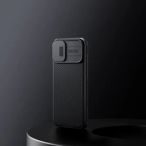 Etui Nillkin CamShield Pro Case na iPhone 16 z osłoną na aparat - czarne