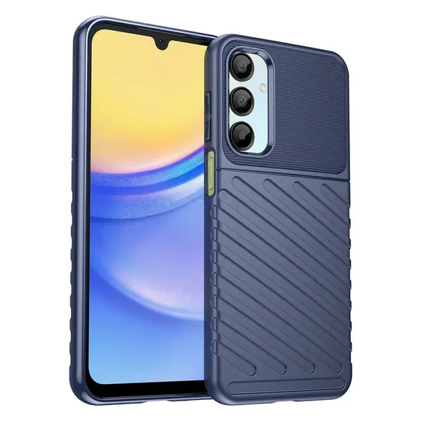 Thunder Case etui do Samsung Galaxy A16 / A16 5G silikonowy pancerny pokrowiec - niebieskie