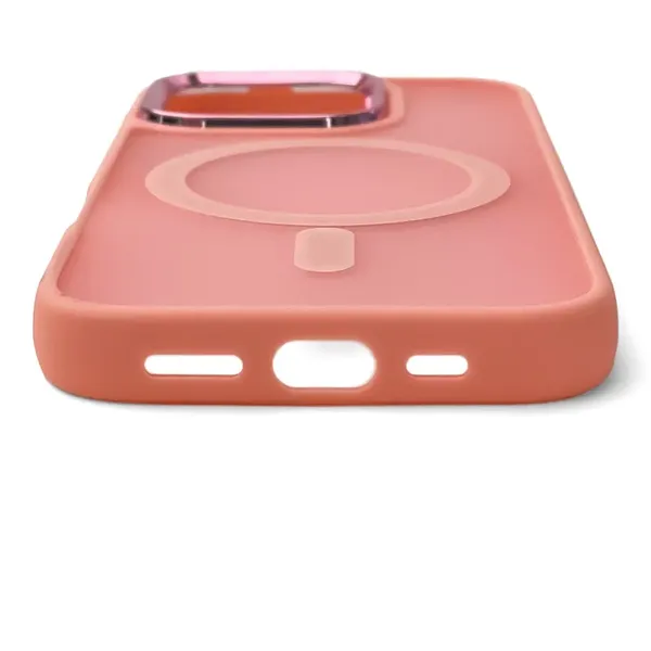 Etui Wozinsky Fashion Case z MagSafe na Samsung Galaxy S24 FE - różowe