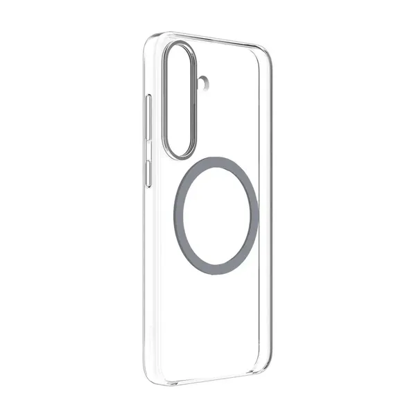 Etui silikonowe Samsung Clear Magnet Case GP-FFS931YCATW z ringiem magnetycznym do Samsung Galaxy S25 - przezroczyste