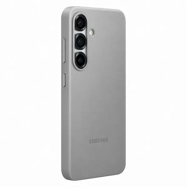 Etui z ekoskóry Samsung KindSuit Case EF-VS931PJEGWW do Samsung Galaxy S25 - szare