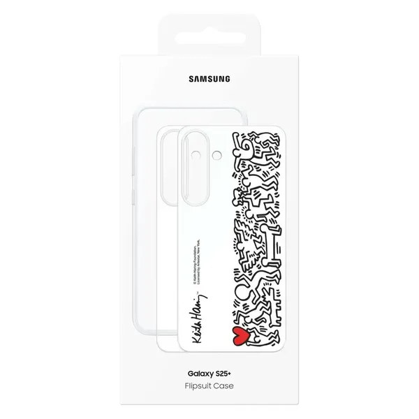 Etui silikonowe Samsung Flipsuit Case EF-MS936CWEGWW do Samsung Galaxy S25+ - białe