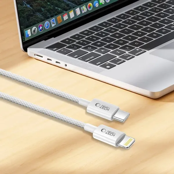 Kabel Tech-Protect UltraBoost USB-C / Lightning PD27W/3A 100 cm - szary