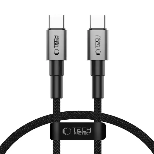 Kabel Tech-Protect UltraBoost DNA USB-C PD100W/5A 50 cm - szary