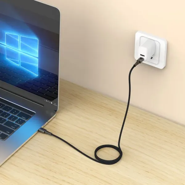 Kabel Tech-Protect UltraBoost DNA USB-C PD100W/5A 300 cm - szary