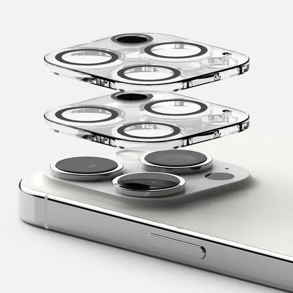 Szkło hartowane na aparat Ringke Camera Protector 2-pack na iPhone 15 Pro Max