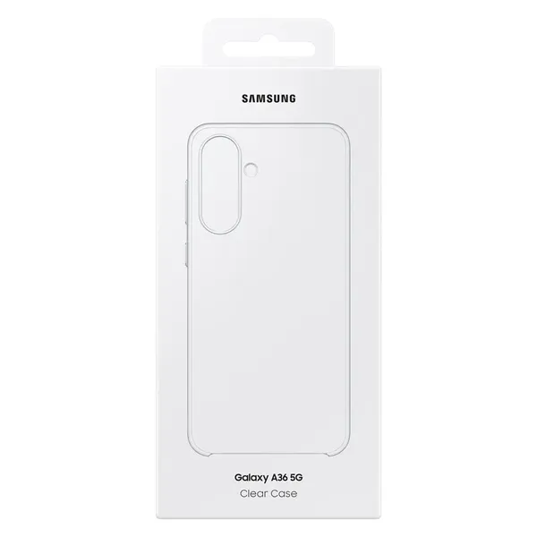 Etui silikonowe Samsung Clear Case EF-QA366CTEGWW do Samsung Galaxy A36 5G - przezroczyste