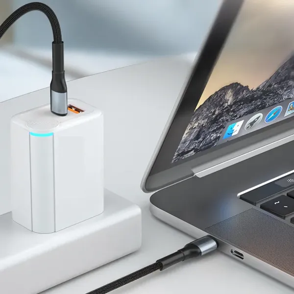 Kabel 3mk Hyper Cable N-SERIES USB-C / USB-C 2m 48V/5A 240W / czarny