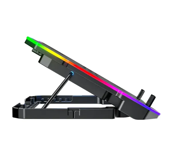 Podstawka Wozinsky WDCX-A26 NitroCool RGB chłodząca gamingowa pod laptop - czarna