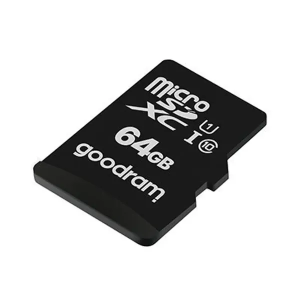 Goodram Microcard 64 GB karta pamięci micro SD XC UHS-I class 10, adapter SD (M1AA-0640R12)