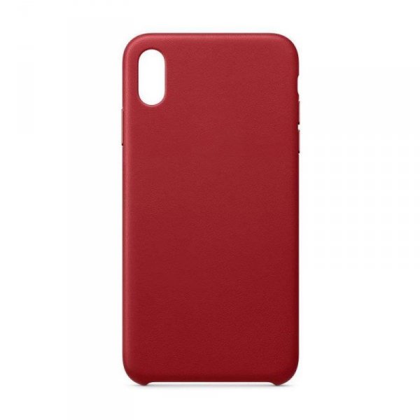 ECO Leather skórzane etui pokrowiec ze skóry ekologicznej iPhone 12 mini czerwony