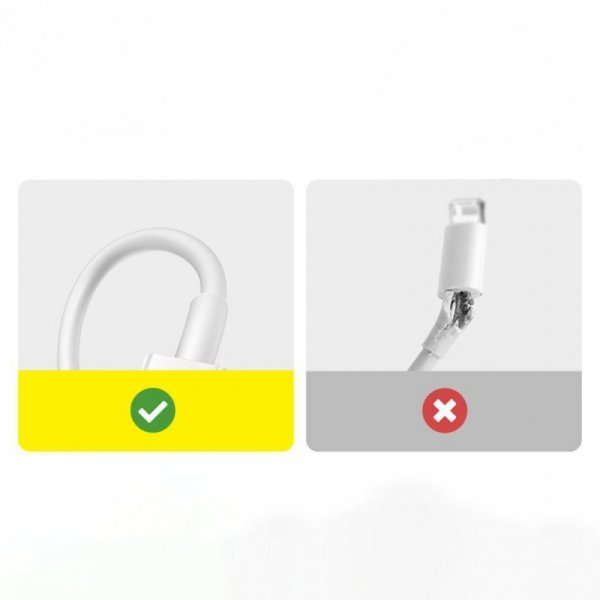 Baseus Superior kabel USB - Lightning 2,4 A 1 m czerwony (CALYS-A09)