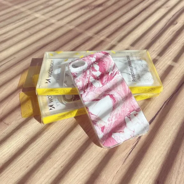 Wozinsky Marble żelowe etui pokrowiec marmur Xiaomi Mi 10T Pro / Mi 10T czarny