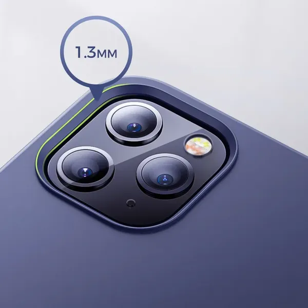Joyroom Color Series ochronne etui do iPhone 12 Pro Max czarny (JR-BP800)