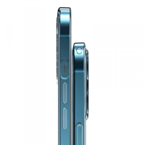 Joyroom Crystal Series ochronne wytrzymałe etui do iPhone 12 Pro Max przezroczysty (JR-BP860)