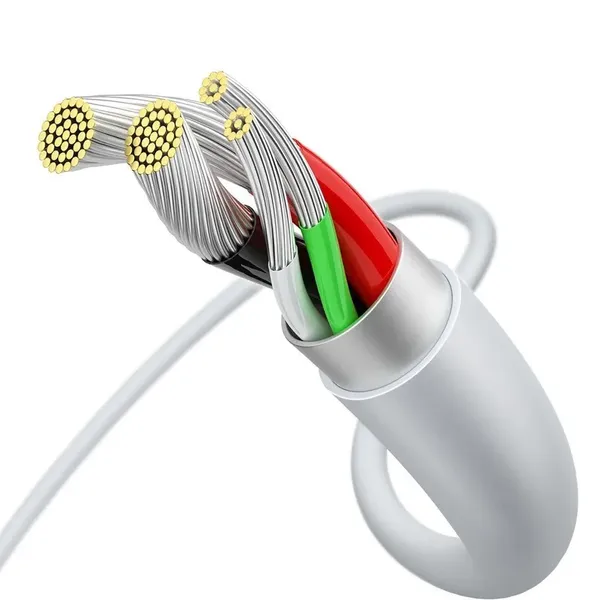 Kabel Baseus Superior USB-A / micro USB 2A 1m - biały