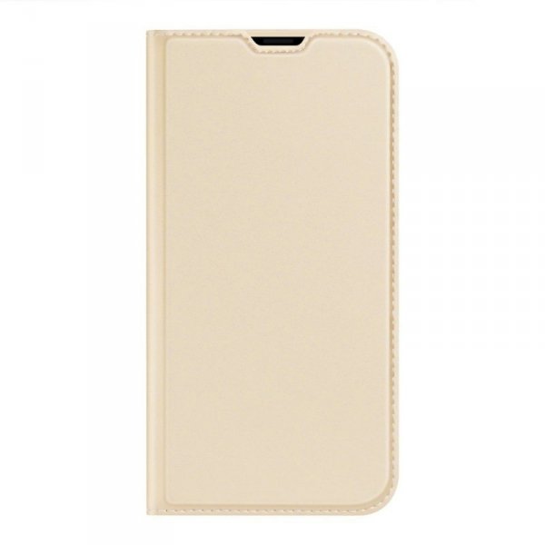 Dux Ducis Skin Pro kabura etui pokrowiec z klapką iPhone 13 Pro złoty
