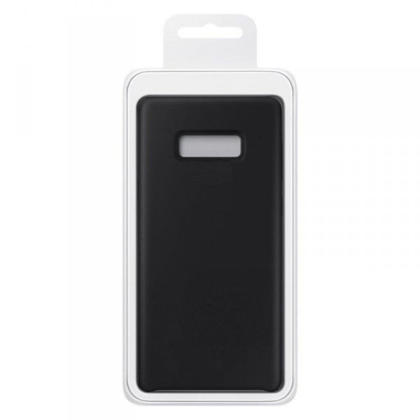 Silicone Case elastyczne silikonowe etui pokrowiec Samsung Galaxy A03s czarny
