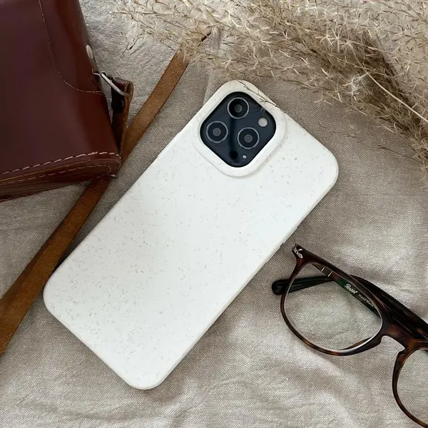 Eco Case etui do iPhone 11 Pro Max silikonowy pokrowiec obudowa do telefonu biały