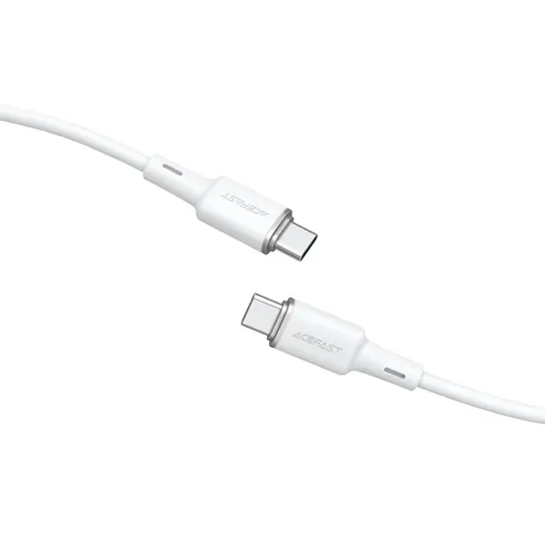 Kabel Acefast C2-03-C-C USB-C - USB-C PD QC 60W 3A 480Mb/s 1,2m - biały