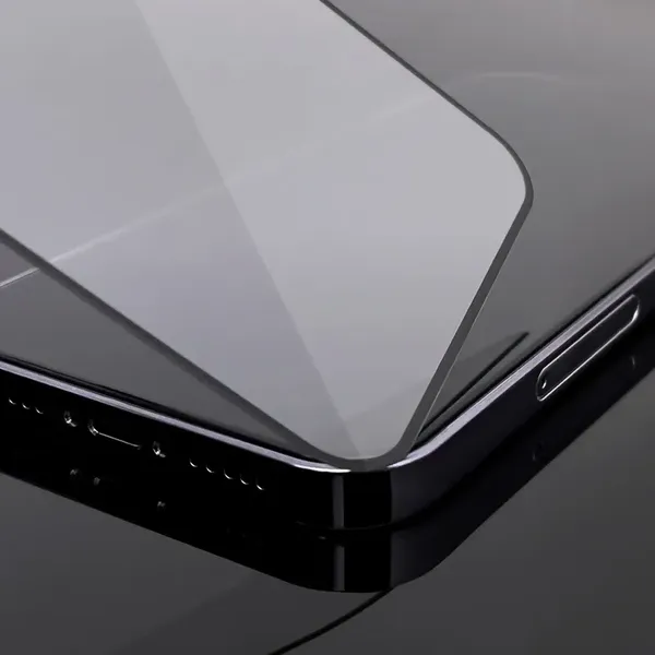 Wozinsky super wytrzymałe szkło hartowane Full Glue na cały ekran z ramką Case Friendly OnePlus Nord N200 5G czarny