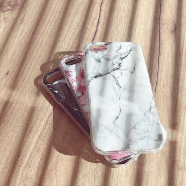 Wozinsky Marble żelowe etui pokrowiec marmur Samsung Galaxy S22+ (S22 Plus) biały