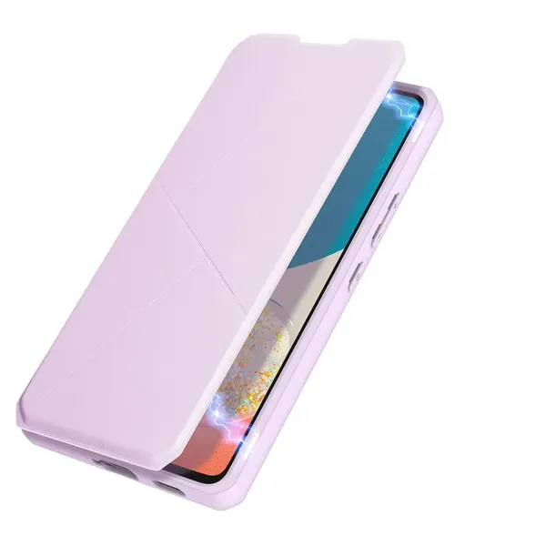 DUX DUCIS Skin X kabura etui pokrowiec z klapką Samsung Galaxy A73 różowy