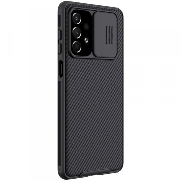 Nillkin CamShield Pro Case pancerne etui pokrowiec osłona na aparat kamerę Samsung Galaxy A73 czarny