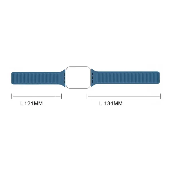 Pasek magnetyczny Magnetic Strap opaska bransoleta do Apple Watch 38 / 40 mm - czerwony