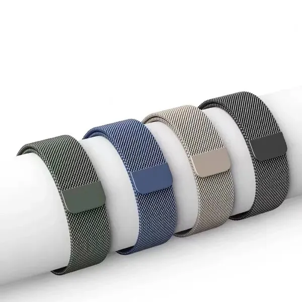 Magnetyczna opaska bransoleta Magnetic Strap pasek do Apple Watch 38 / 40 mm - czerwona