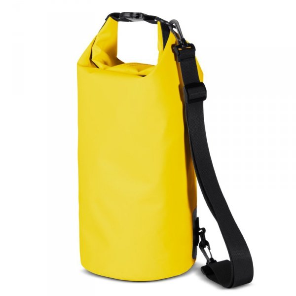 Wodoodporny worek plecak PVC 10l - żółty