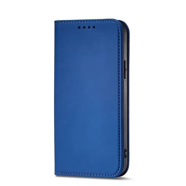 Magnet Card Case etui do iPhone 13 pokrowiec portfel na karty kartę podstawka niebieski