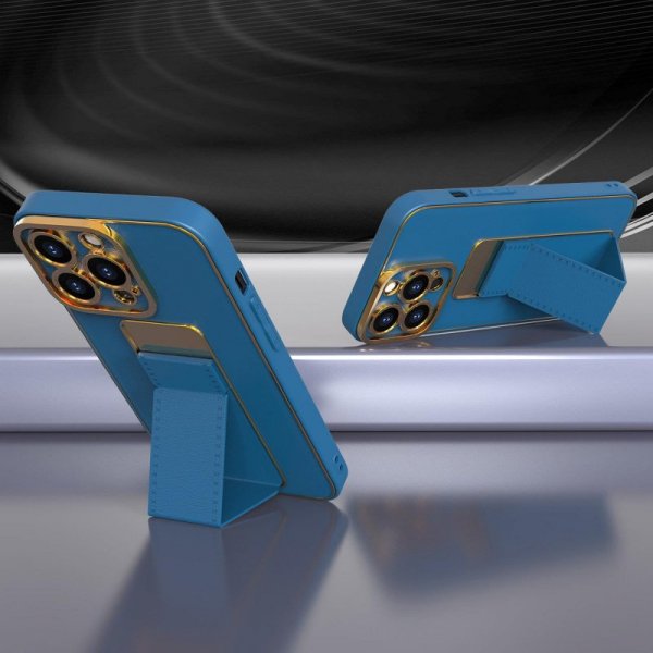 New Kickstand Case etui do iPhone 13 z podstawką niebieski