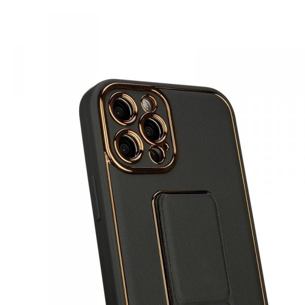 New Kickstand Case etui do iPhone 13 Pro Max z podstawką czerwony