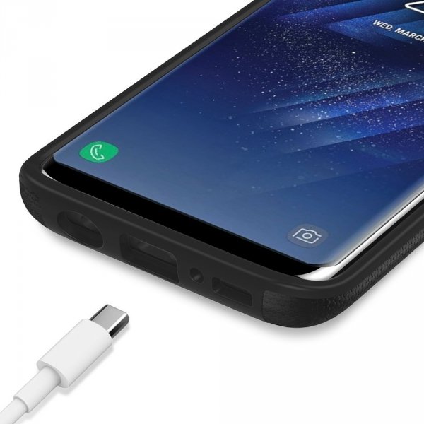 X-GUARD DUAL LAYER RUGGED CASE Pancerne etui Samsung Galaxy S8 (czarny)