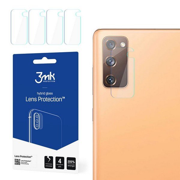 3MK Lens Protect Sam G780 S20 FEOchrona na obiektyw aparatu 4szt