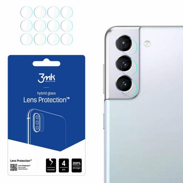 3MK Lens Protect Sam S906 S22 PlusOchrona na obiektyw aparatu 4szt