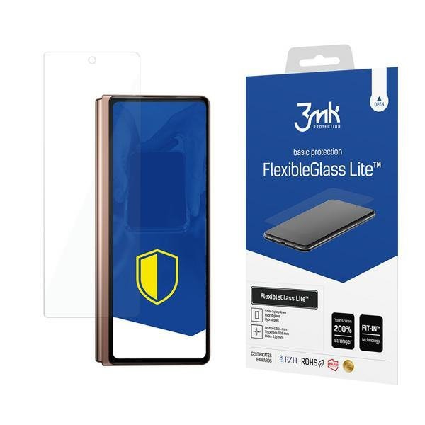 3MK FlexibleGlass Lite Sam Galaxy Z Fold2 5G Szkło hybrydowe Lite Front