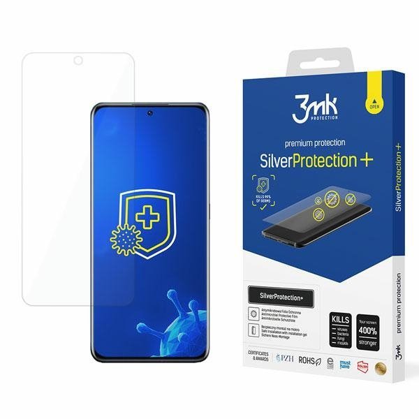 3MK Silver Protect+ Xiaomi 12/12XFolia Antymikrobowa montowana na mokro
