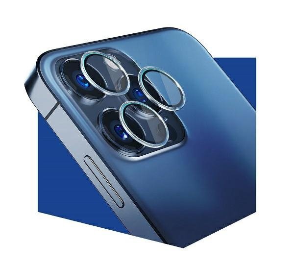 3MK Lens Protection Pro iPhone 12 ProMax Ochrona na obiektyw aparatu z ramką montażową 1szt.