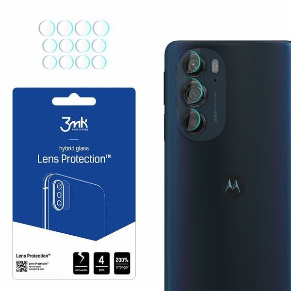 3MK Lens Protect Motorola Edge 30Ochrona na obiektyw aparatu 4szt
