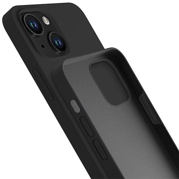 3MK Silicone Case iPhone 13 6.1&quot;         czarny/black