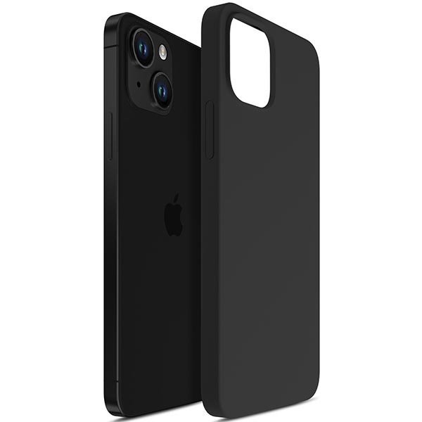 3MK Silicone Case iPhone 14 Plus / 15Plus 6.7&quot; czarny/black