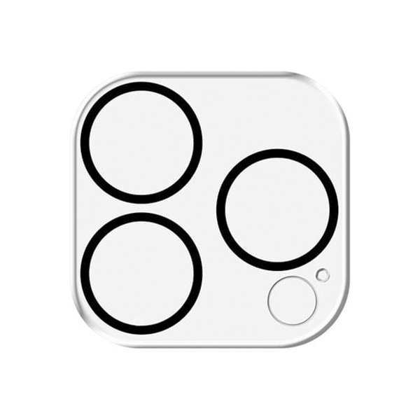 3MK Lens Pro Full Cover iPhone 14 Pro/14Pro Max Szkło Hartowane na obiektyw aparatu z ramką montażową 1szt
