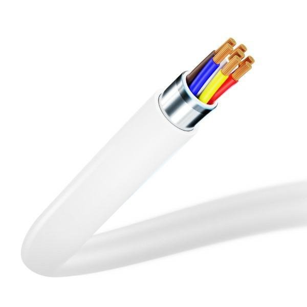 3MK Hyper Cable USB-A - Micro USB1.2m 5V 2,4A Biały/White Kabel
