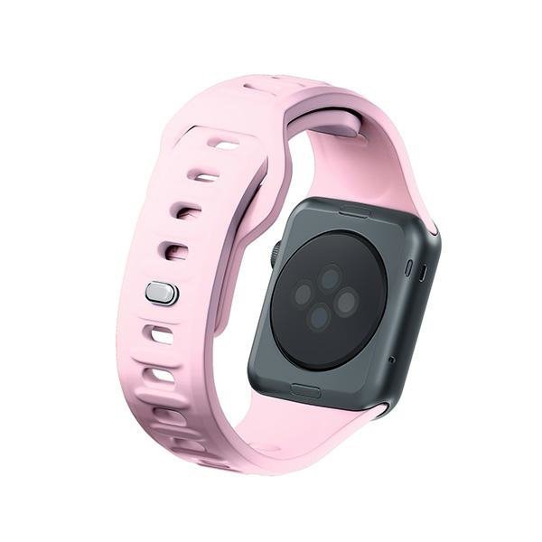 3MK Silicone Watch Strap Powder Pinkdla Apple Watch 42/44/45/49 mm