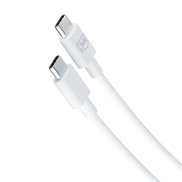 3MK Hyper Charger PD 25W ład. sieć.biała/white + 1x USB-C Cable