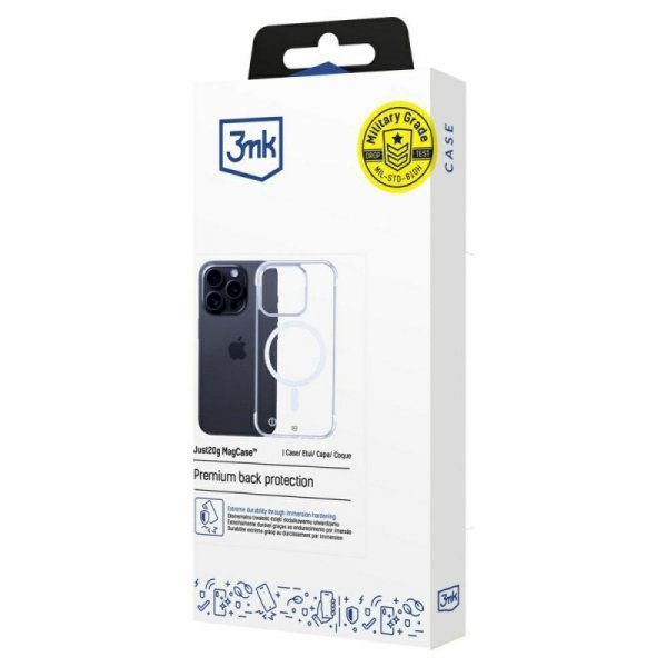 Etui 3MK Just20g MagCase do iPhone 15 Pro Max